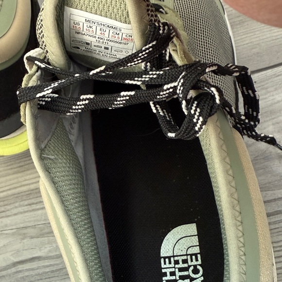 The North Face Men\'s Olive and Lime Athletic Shoes main image 4